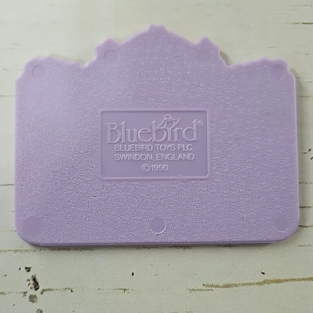 Vintage 1990 Polly Pocket Pretty‎ Hair Playset Compact Figures Dog Mirror